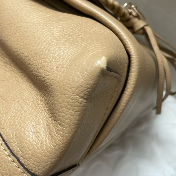 See by Chloe Joan Shoulder/Crossbody Bag Suede/Leather Tan - Picture 7 of 16